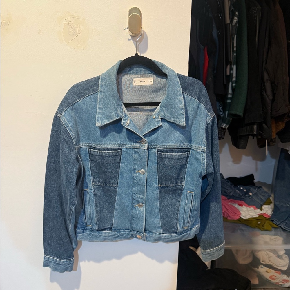 Denim Two-Tone Women's Jacket